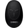 Анальная пробка с вибрацией Rimmers Slim R Smooth Rimming Plug With Remote (черный)