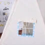Детская палатка Springos Tipi XXL вигвам бело-голубая (TIP05)