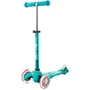 Самокат MICRO серии "Mini 3in1 Deluxe" – Аква голубой (до 50 kg, до 20 kg с сидением, 3-х колесный) фото 9