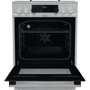Плита комбинированная Gorenje K634X: Тип варочной поверхности газовая