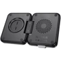 Зарядний пристрій Hoco Wireless Charger CQ11 Ingenious 3in1 Folding Black для iPhone 16 I 15 I 14 I 13 I 12 series, Apple Watch and Apple AirPods: Кількість USB-портів нет