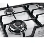 Варочная поверхность газовая Electrolux GEE363MX: Расположение панели спереди