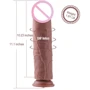 Силиконовый фаллоимитатор для секс-машин Hismith 11″ Silicone Dildo