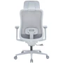 Офісне крісло OfficePro Wave (OC670-G-G-G): Матеріал оббивки Тканина, З сіткою