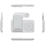 Зарядное устройство WIWU Wireless Charger Power Air 3 in 1 Wi-W020 15W White for Apple iPhone, Apple Watch and Apple AirPods: Кабель в комплекте отсутствует