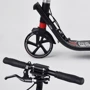 Самокат двоколісний Best Scooter PU колеса, 2 амортизатора, затиск керма, ручне гальмо Black / Red (99644): Максимальне допустиме навантаження, кг 100