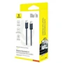 Кабель Baseus Cable USB-C to USB-C Dynamic 4 Fast Charging 100W 1m Cosmic Black (P10381400121-00) фото 4