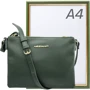 Женская сумка кросс боди Amelie Galanti зеленая (A991508-d.green) фото 9