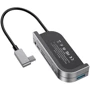 Адаптер Baseus Adapter USB-C to USB-C + HDMI + 3.5mm + SD / TF Space Grey (CAHUB-CWJ0G) for iPad