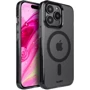 Чохол для iPhone LAUT CRYSTAL-M Transparent Black (L_IP22B_CRM_UB) для iPhone 14 Pro