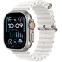 Apple Watch Ultra 2 GPS + Cellular 49mm Titanium Case with White Ocean Band (MREJ3)  фото 7