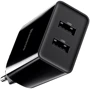 Зарядний пристрій Baseus USB Wall Charger Speed Mini 2xUSB 2.1A 10.5W Black (CCFS-R01): Тип мережеве