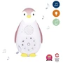 Ночник и музыкальный бокс Zazu Zoe Пингвиненок Розовый (ZA-ZOE-03)