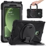 Аксессуар для планшетных ПК BeCover Heavy Duty Case with Stand Holder Black for Samsung X306B Galaxy Tab Active 5 (710950)