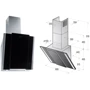 Вытяжка Gorenje DVG6565KR: Тип воздухоочистителя Рециркуляция, Отвод