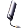Адаптер Baseus Adapter StarJoy USB-C to HDMI4K+3xUSB3.1+PD+RJ45+SD Gray (WKWG080213)