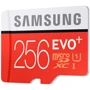 Карта памяти Samsung 256GB microSDXC Class 10 UHS-I U3 Evo Plus + adapter (MB-MC256GA/RU): Класс карты UHS-I, U3, Class 10