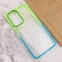 Чохол для телефона TPU Case TPU+PC Fresh Sip Turquoise/Lime для Samsung A336 Galaxy A33 5G: Тип накладка на задню частину