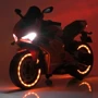 Детский электромотоцикл 2 колесный Bambi Racer Ducati белый (M 5056EL-1) фото 9