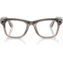 Смарт-окуляри Ray-Ban Meta Wayfarer Shiny Warm Stone- Transitions Clear/Watermelon Red size L (RW4008 6705P5 53-22) фото 4
