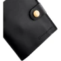 Мужской кошелек DNK Leather черный (DNKPURSE-R-VERT col.J): Материал Натуральная кожа