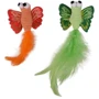 Игрушка Flamingo Alea Butterfly с кошачьей мятой для котов набор 2 шт (59118)