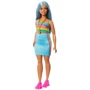 Кукла Barbie Модница в спортивном топе и юбке (HRH16): Особенности На шарнирах