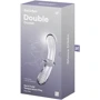 Стеклянный дилдо Satisfyer Double Crystal (Transparent)