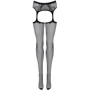 Эротические колготки Obsessive black S232 S/M/L