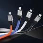 Кабель Baseus USB Cable to Lightning CoolPlay Series Fast Charging 2.4A 2m Black (CAKW000501) фото 19