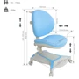 Детское кресло Cubby Adonis Blue фото 9
