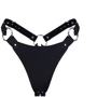 Трусики из натуральной кожи Feral Feelings - String Bikini Black