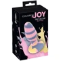 Анальная пробка Coloгful Joy Tricolour Butt Plug