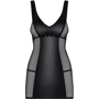 Сексуальное платье Obsessive 823-DRE-1, L/XL, Черный, S/M