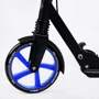 Двухколесный самокат Best Scooter WOLF Black and blue (114191): Материал колес полиуретан