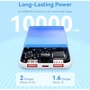 Внешний аккумулятор Vention Power Bank 10000mAh LED Display 22.5W White (FHKW0)
