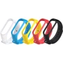 Ремешок TPU Case Captain Black/Red/Yellow/Light Blue/White for Xiaomi Mi Smart Band 3/4