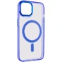 Чехол для iPhone Epik TPU Iris with MagSafe Blue for iPhone 14 Pro: Цвет синий