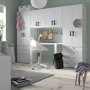 Шкаф ІКЕА SMÅSTAD/PLATSA 240х42х181 см (894.289.99) фото 2