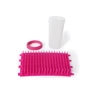 Лапомойка Soft Gentle Silicone Bristles 500 мл Малиновая (164-12321573): Цвет розовый