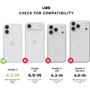 Чехол для iPhone Urban Armor Gear UAG Scout Clear MagSafe Ice/White (114559114341) for iPhone 17