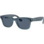 Смарт-окуляри Ray-Ban Meta Wayfarer Matte Jeans Frame - Dusty Blue Lenses size L (RW4006 67552V 53-22) фото 8