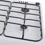 Газовая плита Eleyus FARO 6001 EF WH: Электроподжиг конфорок есть
