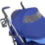 Прогулочная коляска Euro Cart Cross (Line fuchsia): Ширина шасси 52 см