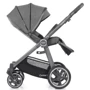 Универсальная коляска 2 в 1 BabyStyle Oyster 3 Mercury / City Grey: Ширина шасси 59