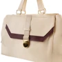Женская сумка тоут Laskara кремовая (LK-20287-cream): Тип ручки Короткая ручка, С двумя ручками