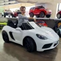 Дитячий електромобіль Bambi Racer Porsche білий (M 5737AL-1(48V)): Матеріал коліс резина