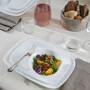 Салатник Bormioli Rocco Parma 14x14 см 300 мл белый (498920M93321990): Цвет белый