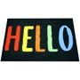 Коврик придверный Izzihome PEPPINA 40х60 см RENKLI HELLO (103PEREHE3753)