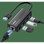 Адаптер Ugreen Adapter USB to 3хUSB 3.0+RJ45 Black (20265) фото 9